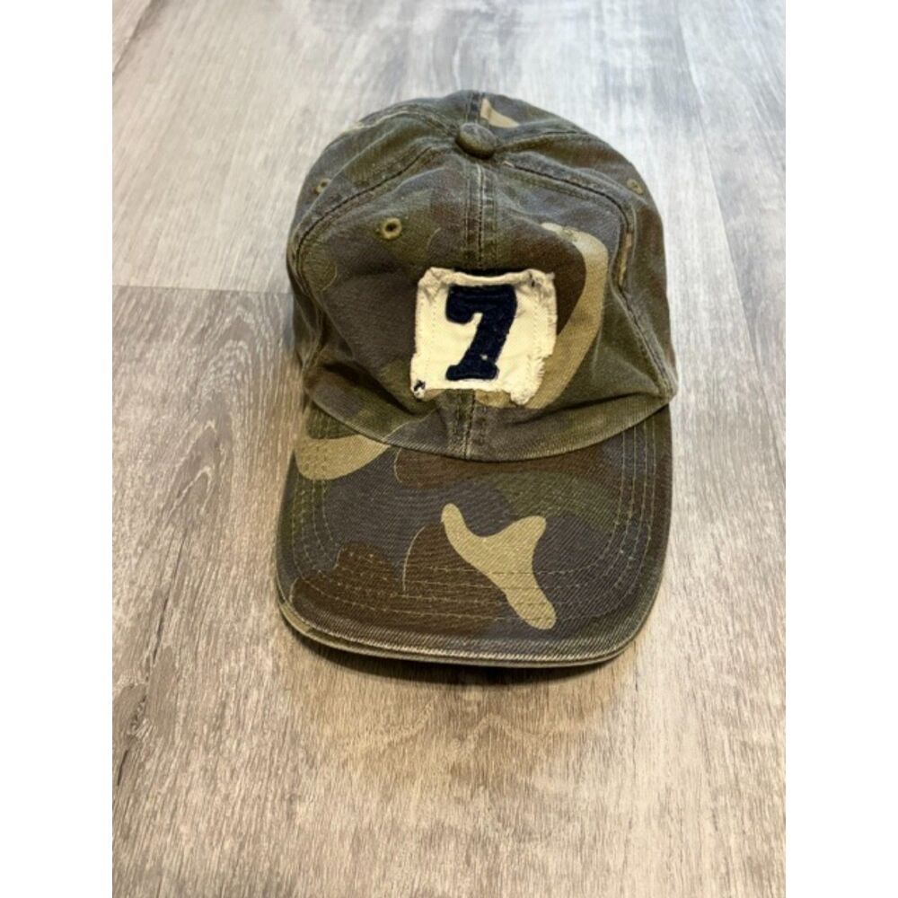 Abercrombie & Fitch Green Camo 7 Logo  Hat  Men's/Unisex